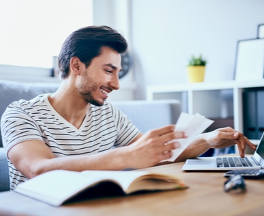 Happy man that has used the Union Plus Personal Loan