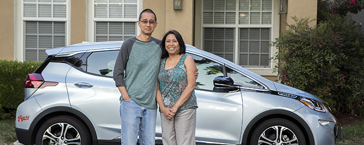 Claire Chang and husband