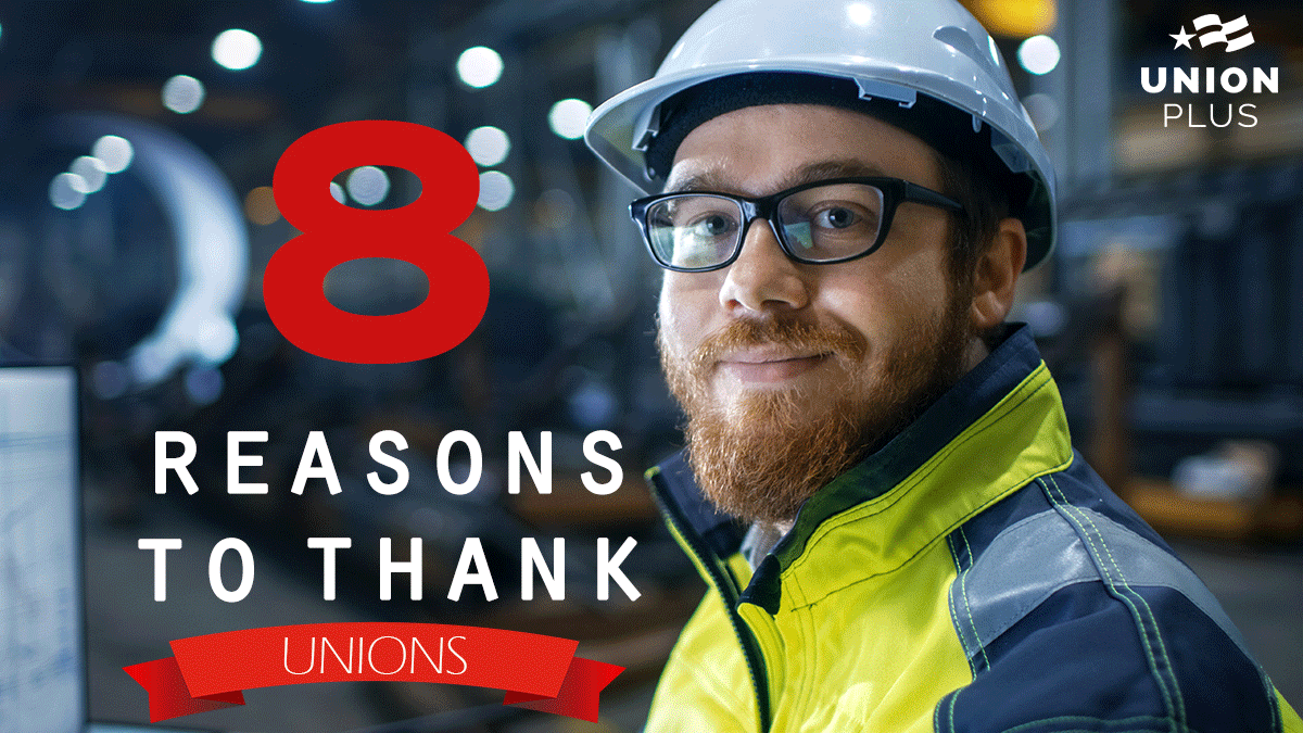 Thankful for unions